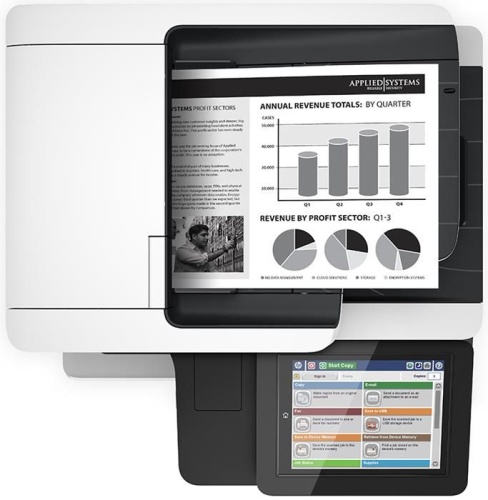 МФУ лазерное Hewlett Packard LaserJet Enterprise M527dn F2A76A фото 4 МФУ лазерное Hewlett Packard LaserJet Enterprise M527dn F2A76A фото 4