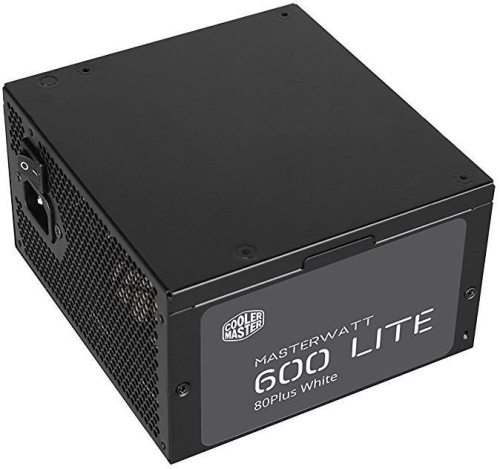 Блок питания Cooler Master 600W MasterWatt Lite MPX-6001-ACABW-EU фото 2