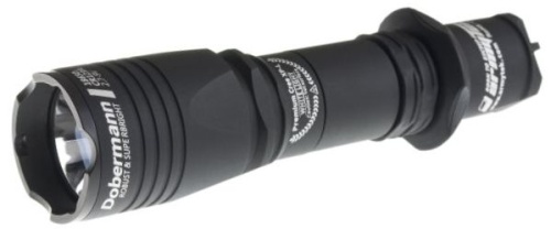 Фонарь Armytek Dobermann XP-L HI (тёплый свет) F02003BW фото 2