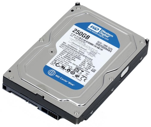 Жесткий диск SATA HDD Western Digital 250ГБ WD2500AAKX