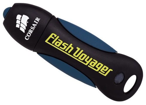 Накопитель USB flash Corsair 64Gb Voyager CMFVY3A-64GB серый/синий фото 3