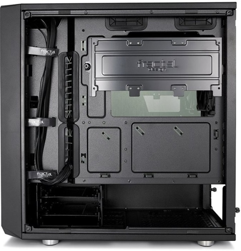 Корпус Minitower Fractal Design Meshify C Mini Dark TG Black фото 14