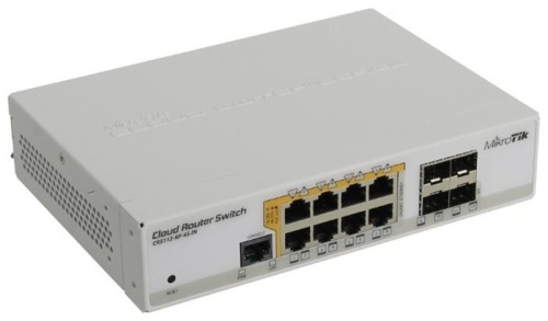 Коммутатор Mikrotik Cloud Router Switch CRS112-8P-4S-IN фото 3