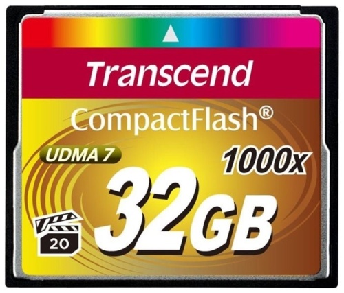 Карта памяти CF Transcend 32 Гб CF1000 TS32GCF1000