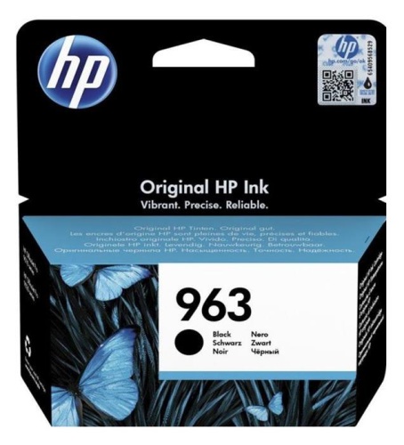 Оригинальный струйный картридж Hewlett Packard 963 3JA31AE черный