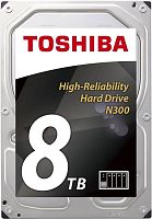 Жесткий диск SATA HDD Toshiba 8Tb HDWN180UZSVA NAS N300