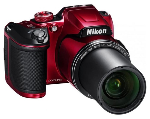 Цифровой фотоаппарат Nikon CoolPix B500 красный VNA953E1 фото 5