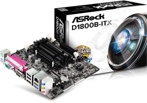 Мат. плата с CPU ASRock D1800B-ITX фото 4