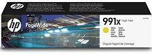 Оригинальный струйный картридж Hewlett Packard 991X High Yield Yellow Original PageWide Cartridge M0J98AE