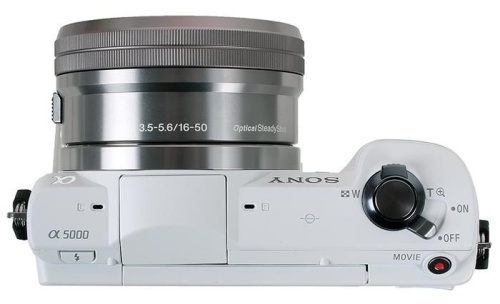 Цифровой фотоаппарат Sony Alpha A5000LW белый ILCE5000LW.CEC фото 5