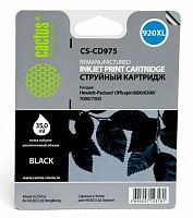 Картридж струйный совместимый Cactus CS-CD975 №920XL черный