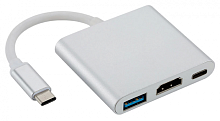 Переходник USB3.0 Red Line Multiport adapter Type-C 3 in 1 УТ000013654