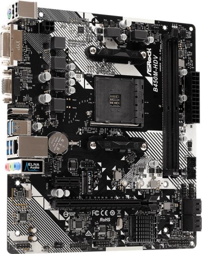 Мат. плата SocketAM4 ASRock B450M-HDV R4.0 фото 3