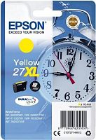 Оригинальный струйный картридж Epson T271440 Yellow 27XL DURABrite Ultra Ink C13T27144022