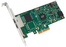 Серв. опция - сет. адаптер Dell Intel Ethernet I350 Dual Port 1Gb Network Card (Low Profile) - Kit 540-BBGR