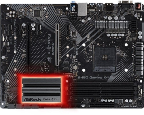 Мат. плата SocketAM4 ASRock B450 GAMING K4