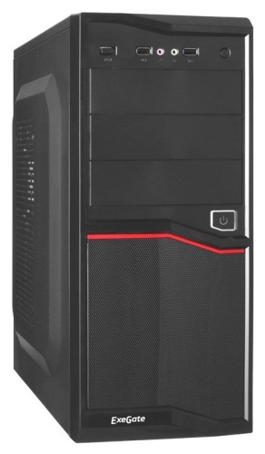 Корпус Miditower EXEGATE AB-220 Black EX247931RUS фото 2