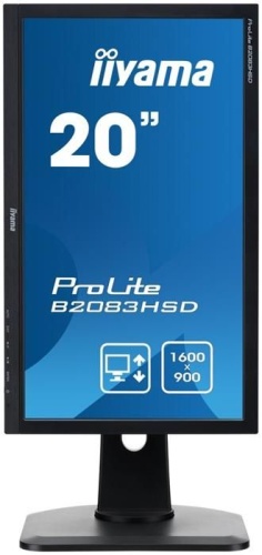 Монитор Iiyama ProLite B2083HSD-B1 фото 5