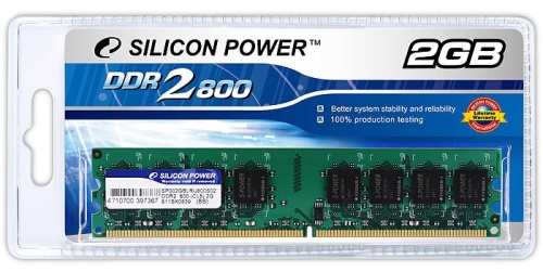 Модуль памяти DDR2 Silicon Power 2ГБ SP002GBLRU800S02 Модуль памяти DDR2 Silicon Power 2ГБ SP002GBLRU800S02