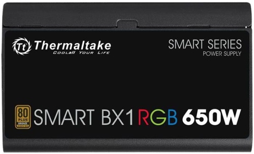 Блок питания Thermaltake 650W Smart BX1 RGB (PS-SPR-0650NHSABE-1) фото 5