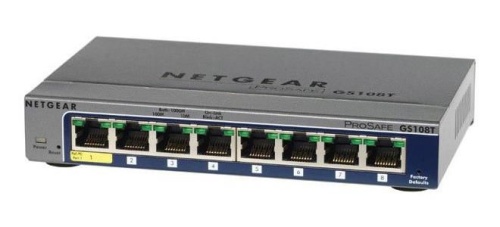 Коммутатор Netgear GS108T-200GES