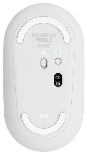 Беспроводная мышь Logitech Pebble M350 белый 910-005716 фото 3