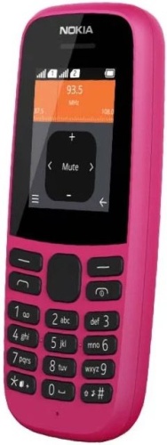 Сотовый телефон GSM Nokia 105 DS TA-1174 Pink (16KIGP01A01) фото 3