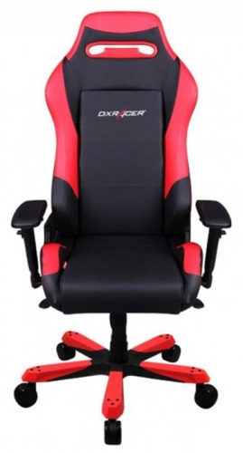 Игровое кресло DXRacer OH/IS11/NR Iron чёрно-красное Игровое кресло DXRacer OH/IS11/NR Iron чёрно-красное