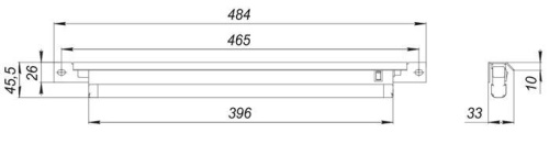 Панель осветительная Cabeus JK03-BK фото 2 Панель осветительная Cabeus JK03-BK фото 2