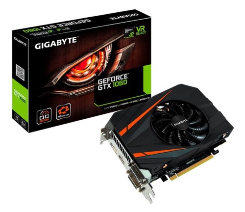 Видеокарта PCI-E GIGABYTE 3072МБ GV-N1060IXOC-3GD фото 5