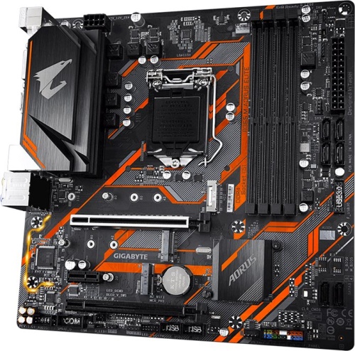 Мат. плата Socket1151v2 GIGABYTE B365 M AORUS ELITE RTL фото 3