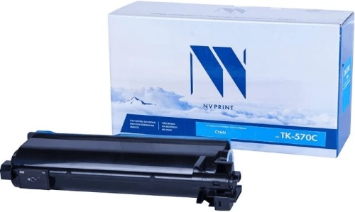 Картридж совместимый лазерный NV Print NV-TK-570 Cyan NV-TK570C