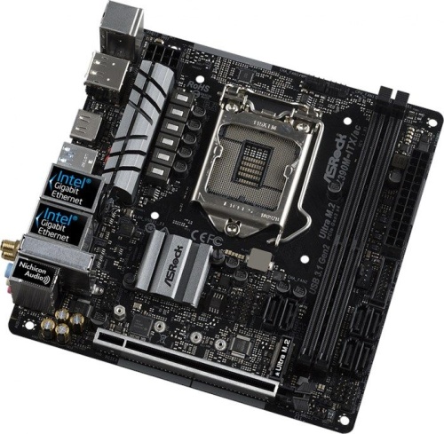 Мат. плата Socket1151v2 ASRock Z390M-ITX/AC фото 2