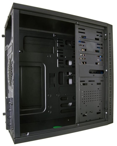 Корпус Minitower ExeGate QA-412U Black EX272747RUS фото 2