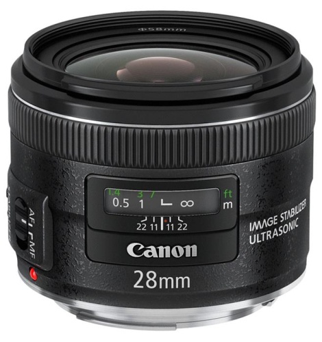 Объектив Canon EF IS USM (5179B005) 28мм f/2.8 черный