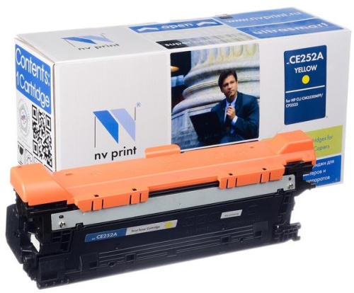 Картридж совместимый лазерный NV Print CE252A YELLOW NV-CE252AY