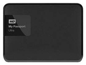 Внешний жесткий диск 2.5 Western Digital 3ТБ My Passport Ultra WDBNFV0030BBL