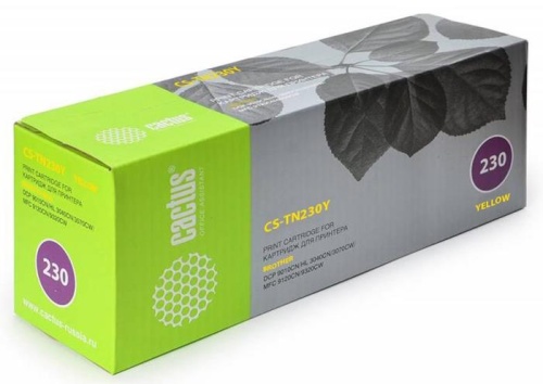 Картридж совместимый лазерный Cactus CS-TN230Y желтый Картридж совместимый лазерный Cactus CS-TN230Y желтый