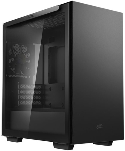 Корпус Minitower Deepcool MACUBE 110 BK TG Winodw black (R-MACUBE110-BKNGM1N-G-1)