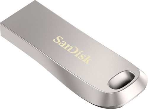 Накопитель USB flash SanDisk 128Gb Ultra Luxe SDCZ74-128G-G46 серебристый фото 2