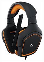 Гарнитура Logitech G231 Prodigy черный/оранжевый 981-000627