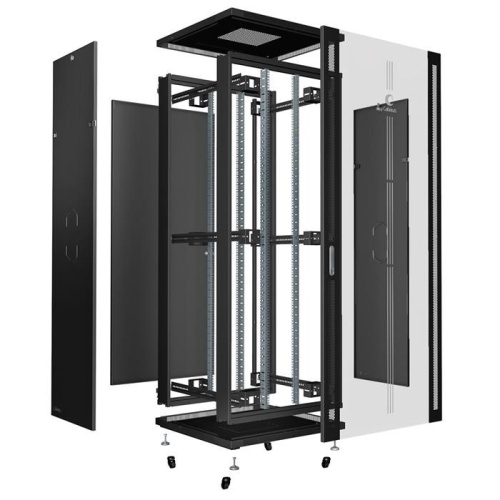 Шкаф телекоммуникационный Cabeus SH-05C-47U80/80-BK фото 4 Шкаф телекоммуникационный Cabeus SH-05C-47U80/80-BK фото 4