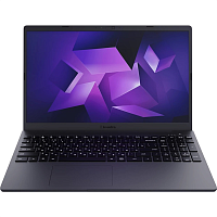 KVADRA NAU LE15T  Rev. 1.1 Core i5-1235U 1.3GHz,15,6" FHD (1920x1080) IPS,8Gb DDR4-3200(1), 512Gb SSD,55Wh,1.8kg,1YW,FHD Webcam,WiFi/BT, noOS, Графит, МПТ
