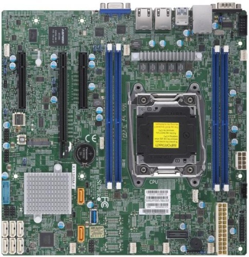 Мат. плата Socket2066 Supermicro MBD-X11SRM-F-B Мат. плата Socket2066 Supermicro MBD-X11SRM-F-B