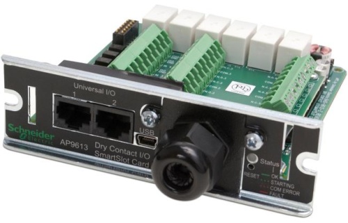 Опция для ИБП APC Dry Contact I/O SmartSlot Card AP9613