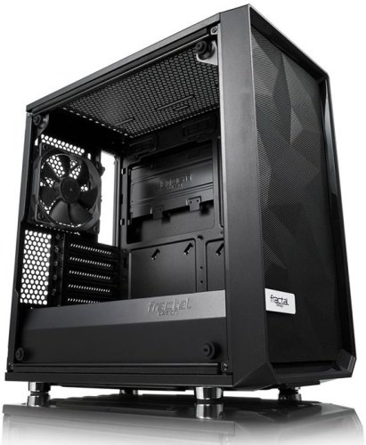 Корпус Minitower Fractal Design Meshify C Mini Dark TG Black фото 2