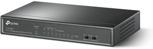 Коммутатор неуправляемый TP-Link TL-SF1008LP 8x100Mb 4PoE 41W фото 2