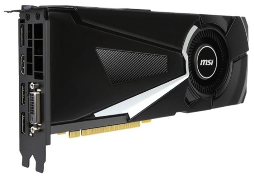 Видеокарта PCI-E MSI 8192Мб GeForce GTX 1080 AERO 8G OC фото 2