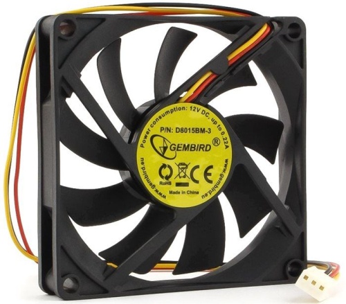 Вентилятор для корпуса Gembird D8015ВM-3 D8015BM-3