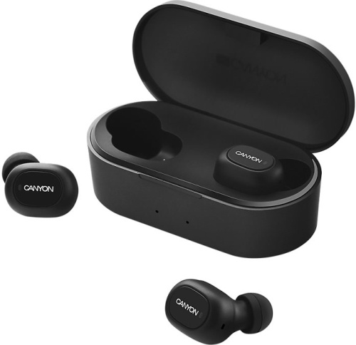 Гарнитура CANYON TWS-2 Bluetooth sport headset CND-TBTHS2B Гарнитура CANYON TWS-2 Bluetooth sport headset CND-TBTHS2B